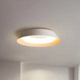 Simple Round White LED Ceiling Light for Living Room