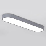 Minimalist Long Oval Led Lights Ceiling