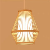 Chinese Bamboo Woven Pendant Light