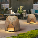 Rattan Lanterns Led Outdoor Floor Lamps - Clowas