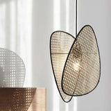 rattan pendant light vintage pendant light - Clowas
