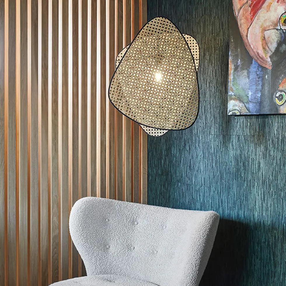 rattan pendant light vintage pendant light - Clowas