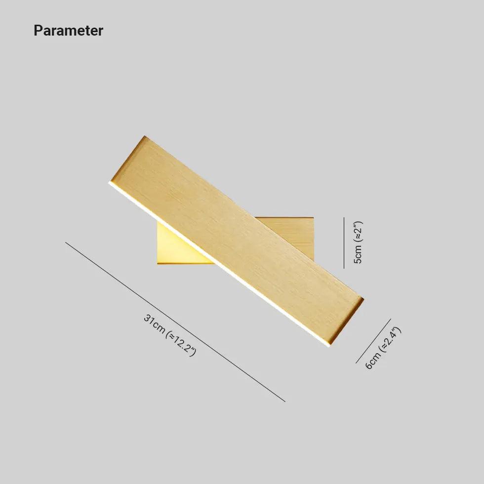 Rectangle Adjustable Modern Reading Light - Clowas