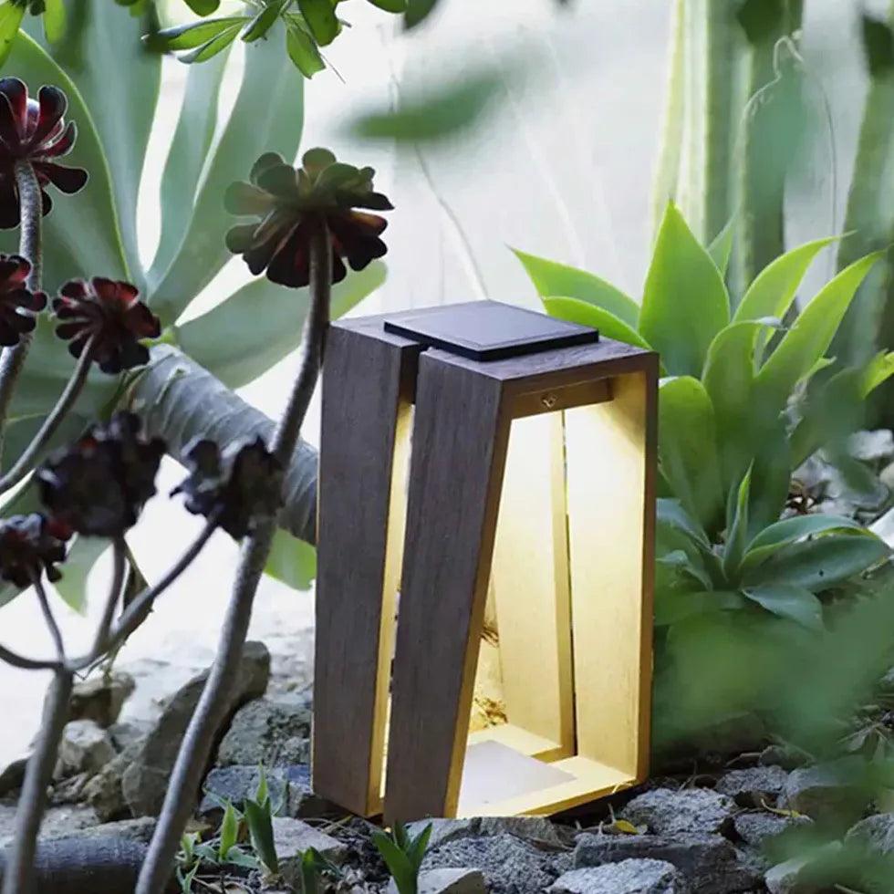 Rectangle Black Led Outdoor Floor lamps - Clowas