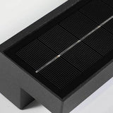 Rectangle Led Solar Outdoor Wall Lights - Clowas