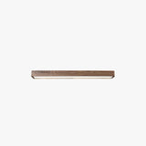 Rectangle Smooth Wooden Flush Ceiling Lights - Clowas