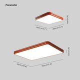 LED Ceiling Lights Cream Eye Protection For Living Room