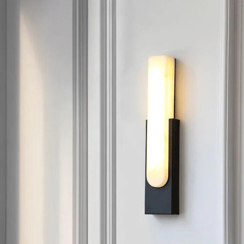 Rectangular Black Modern Living Room Wall Light - Clowas