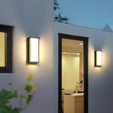Rectangular Solar Led Outdoor Wall Lights - Clowas