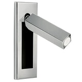 Rectangular Warm White Black Spotlight for Bedroom - Clowas
