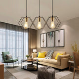 LOFT Shaped Iron Industrial Lighting Pendants