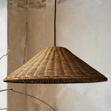 Wabi-Sabi Bamboo Pendant Ceiling Light for Kitchen