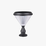 Outdoor Diamond Solar Light Lights on Pillars