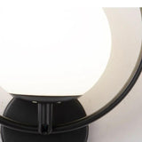 Black Circular Wall Lights for Bedroom