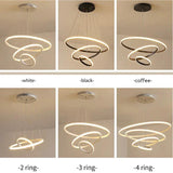 ring-shaped led modern pendant light - Clowas