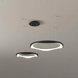 Ring-shaped Metal Acrylic LED Living Room Pendant Light - Clowas