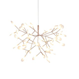 Rose Gold Branches LED Modern Chandelier - Clowas