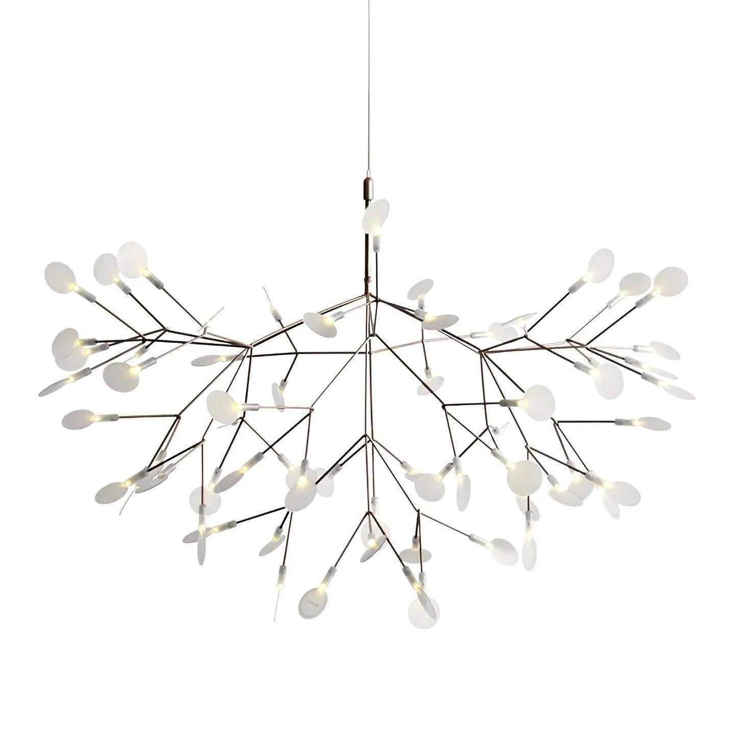 Rose Gold Branches LED Modern Chandelier - Clowas