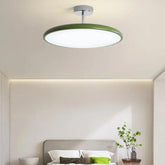 Contemporary Bedroom Ceiling Lights Adjustable Cream Round Design
