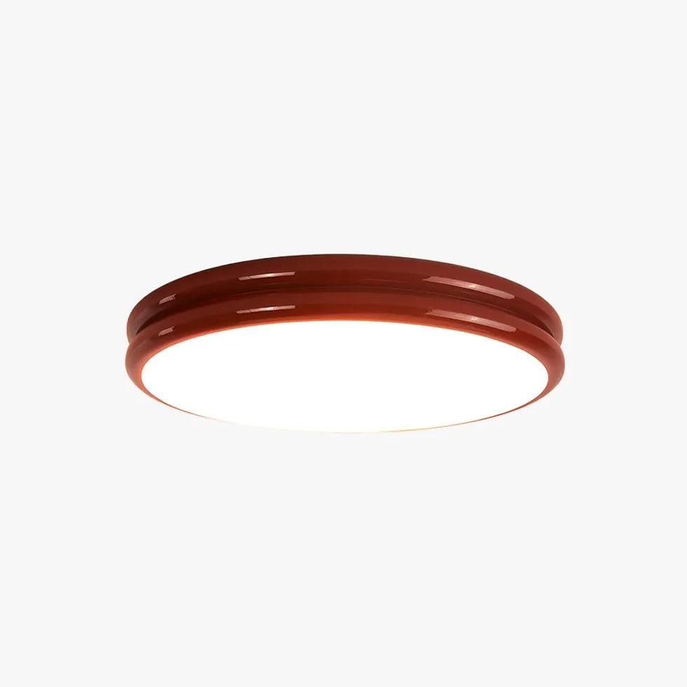 Round Cake Modern Bedroom Flush Ceiling Lights - Clowas
