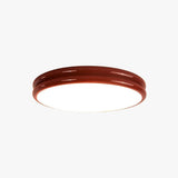Round Cake Modern Bedroom Flush Ceiling Lights - Clowas
