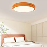 Round Cake Modern Bedroom Flush Ceiling Lights - Clowas