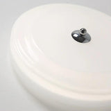 Round Glass for Bedroom White Ceiling Light - Clowas