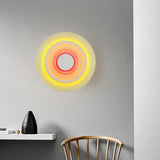 Round Gradient Led Modern Wall Lights - Clowas