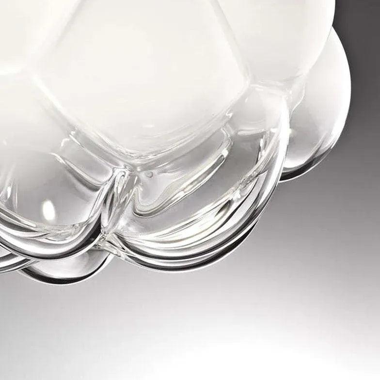 Round Grapes Glass White Pendant Light - Clowas