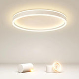 Minimalist Led Circular White Ceiling Light