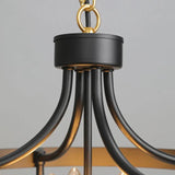 Round Metal Construction Industrial Vintage Pendant Light - Clowas