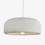 Round Minimalist Modern White Pendant Light - Clowas