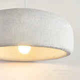 Round Minimalist Modern White Pendant Light - Clowas