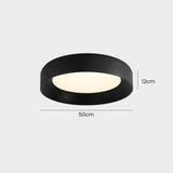 Full Spectrum Eye Protection Round White Ceiling Light