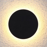 round outdoor wall light led - Clowas