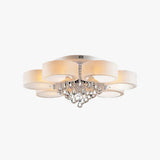 Round Petals LED Modern Flush Ceiling Lights - Clowas