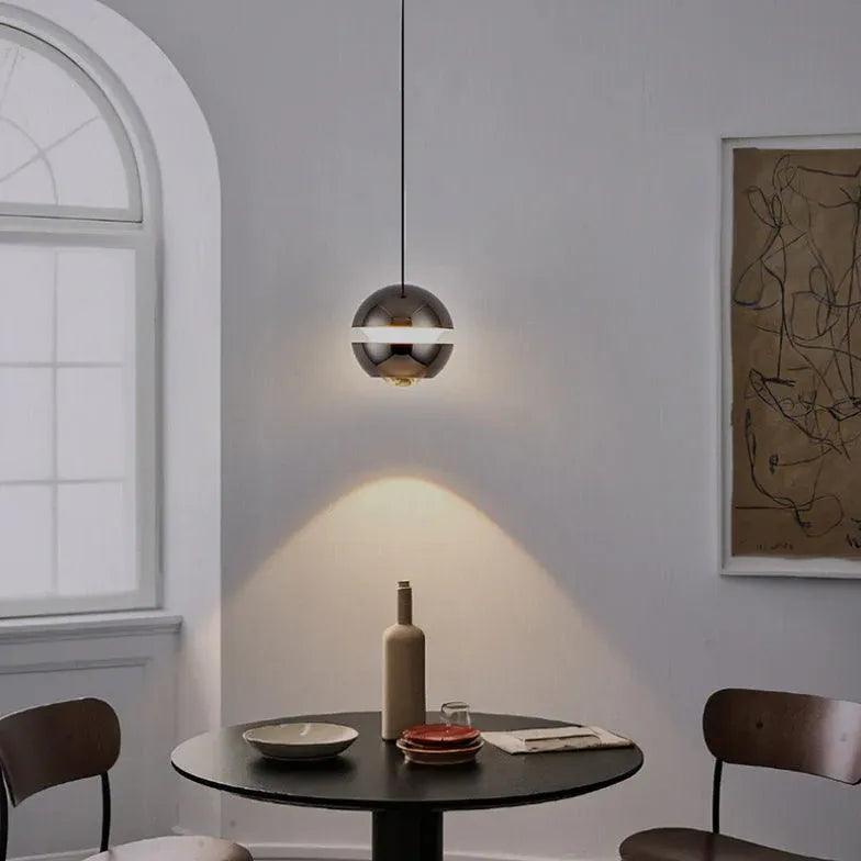 Round Sphere Industrial LED Pendant Light - Clowas