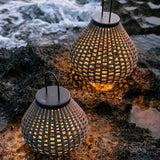 Outdoor Waterproof Wooden Camping Lantern Lighting Floor Lamps