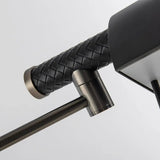 Floor Lamp with Modern Leather Design for Living Room
