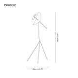 Tripod Floor Lamp with Nordic Minimalist Design