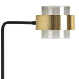Glass Floor Lamps with Nordic Column Design