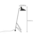 Tripod Floor Lamps with Nordic Iron Design