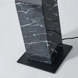 Modern Black Marble Floor Lamp for Living Room