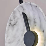 Floor Lamps for Living Room with Marble Disc