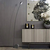 Arc Floor Lamp with Modern Adjustable Iron Design