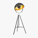 Tripod Industrial Floor Lamp for Living Room