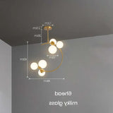 Minimalist Dining Room Glass Pendant Lights