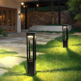 Garden Light Bollard Solar Square Ground Spike