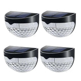 Shell Sensor Solar Outdoor Wall Lamp - Clowas