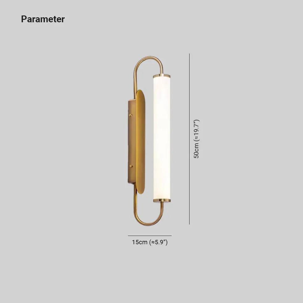 Side Wall Lights Brass Modern - Clowas